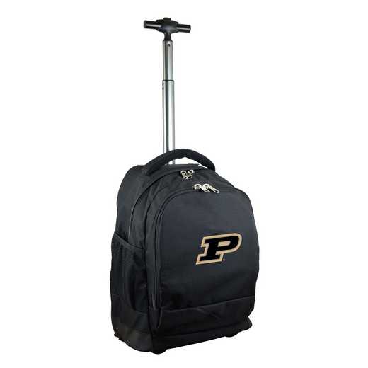 CLPUL780-BK: NCAA Purdue Boilermakers Wheeled Premium Backpack